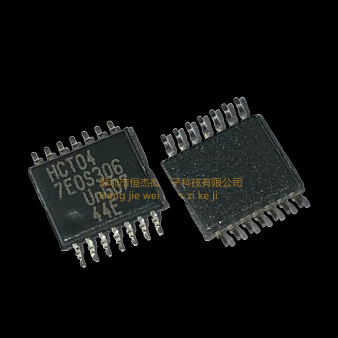 5PCS/new original 74HCT04PW silk screen HCT04 patch TSSOP14 six-way inverter logic chip