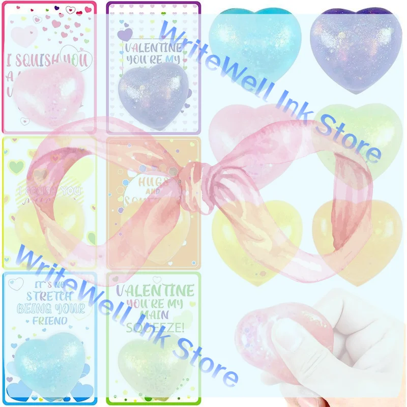 

Красочные блестящие шарики-антистресс для снятия напряжения