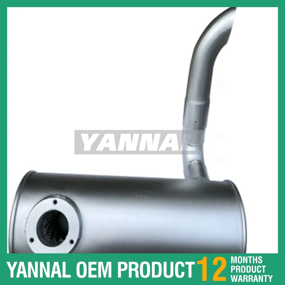 New 6156-11-5281 MUFFLER For KOMATSU PC400-7 PC450-7 PC460-7 SAA6D125E-3K NEW