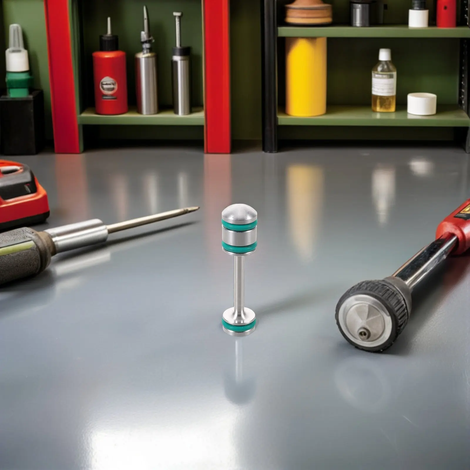 Oil Diverter Barbell Plug Precision Machined Aluminum Billet Lightweight Corrosion Resistant Universal Engine Oil Gallery