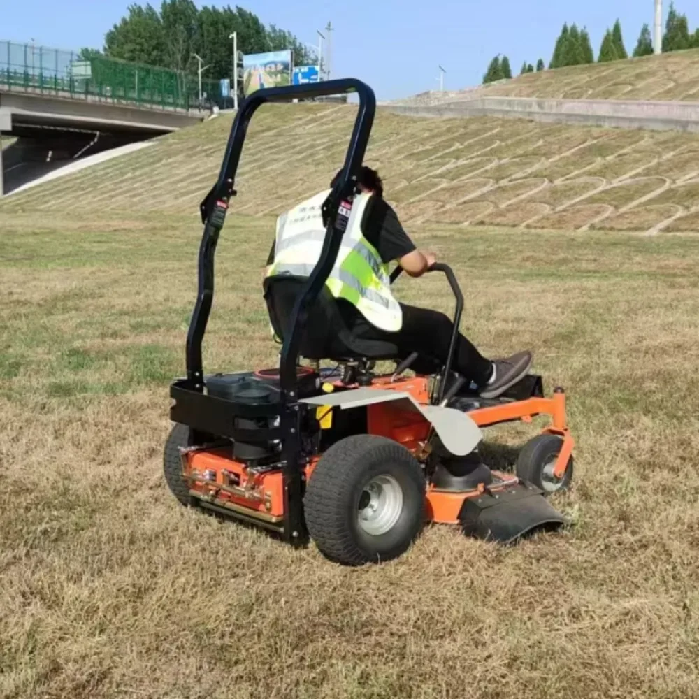 Ride on Mower Heavy Duty Steel Chasis Riding Lawn Mower Car Zero Turn Lawn Mower Grass Cutter
