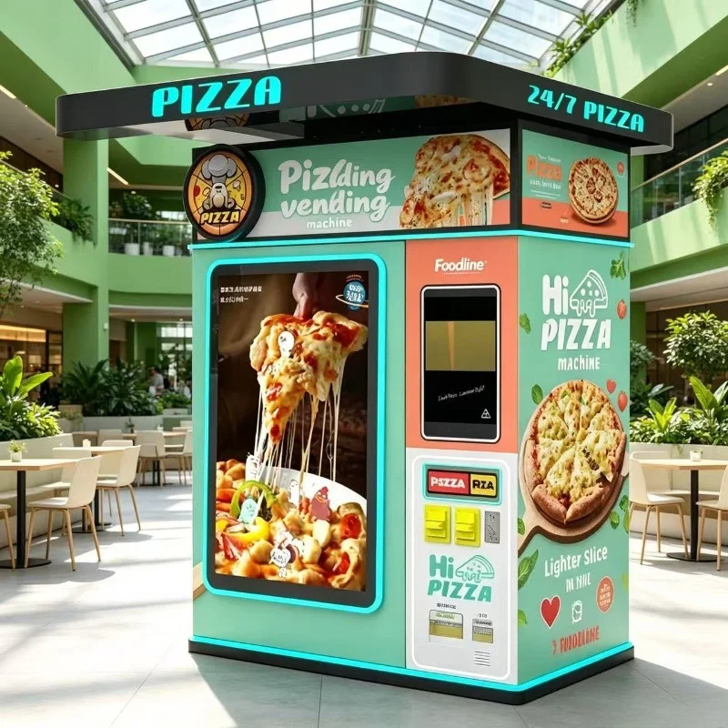 FL Intelligent Pizza Vending Machine Automatic Baking Hot Food Self‑sell Pizza Vending Machine For Airport Station