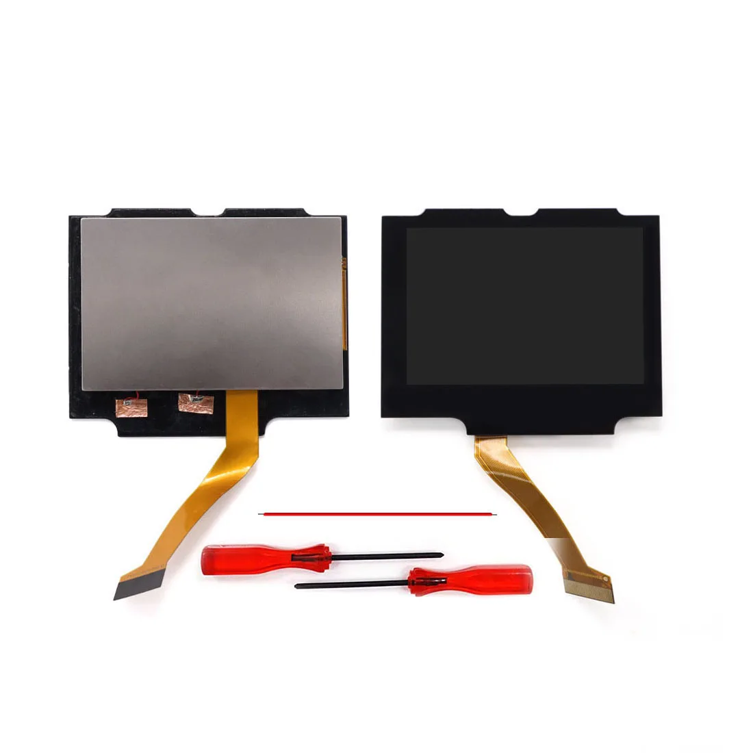 Hispeedido Pre-Laminated IPS V5 LCD-Kits für GBA SP, hochheller Bildschirm, kein Zuschnitt erforderlich, für Gameboy Advance SP.