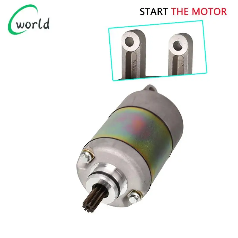 

Starter motor for pedal, ATV motorcycle starter motor replacement parts