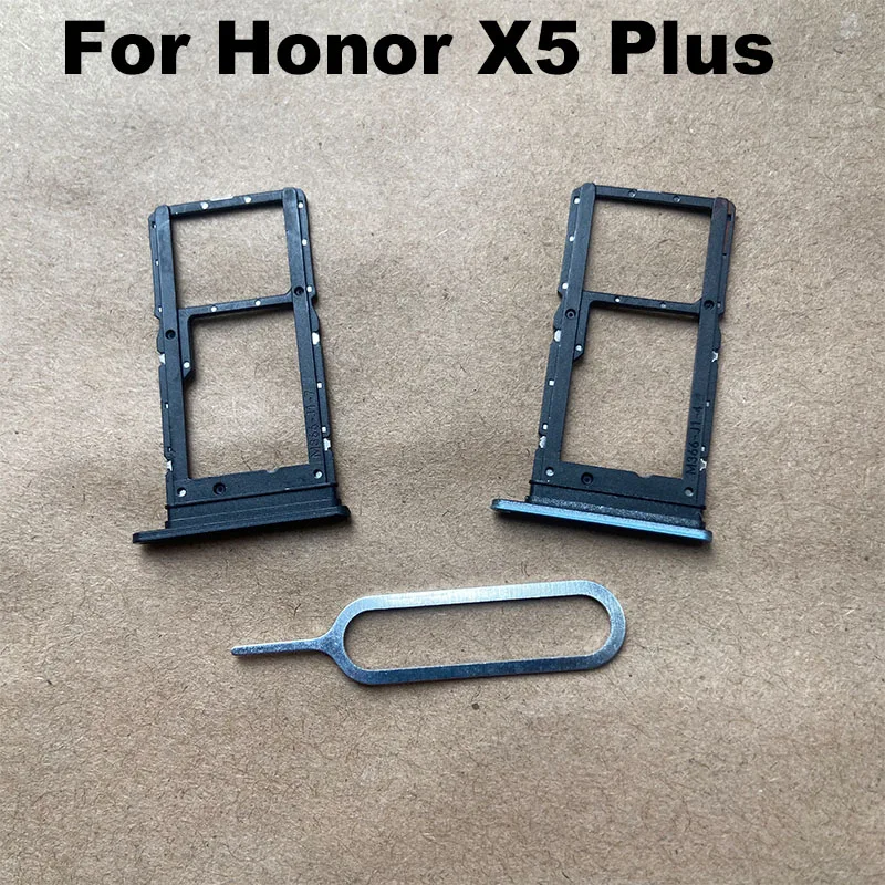 New For Huawei Honor X5 Plus Sim Card Tray Slot Holder Socket Adapter Connector Repair Parts Replacement