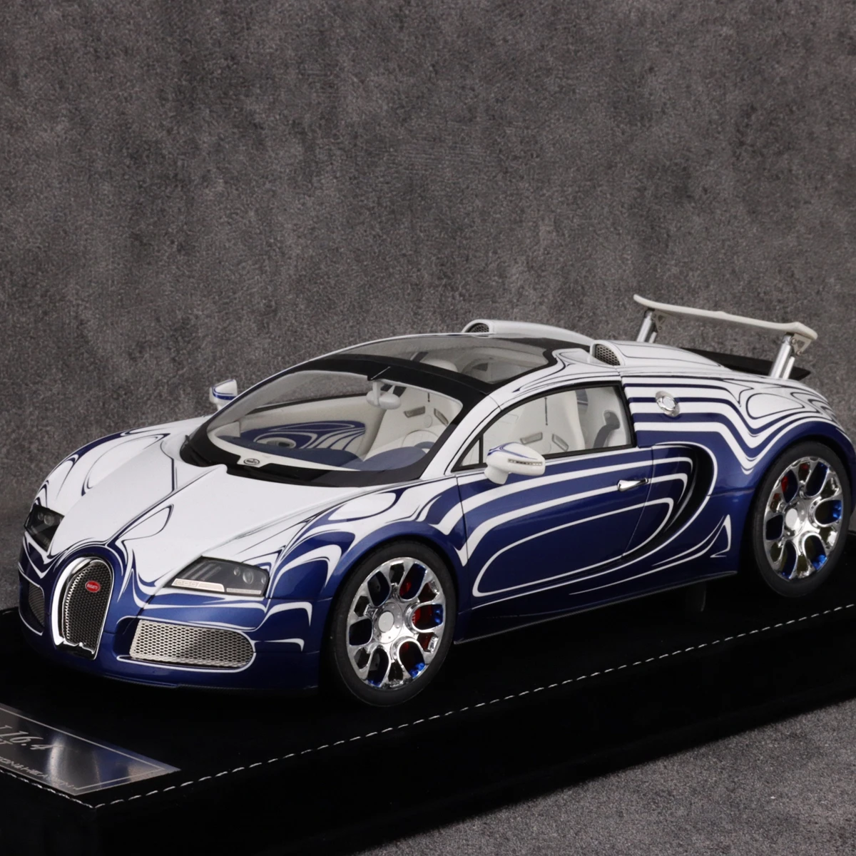 

HH 1:18 Veyron Керамическая цветная имитация ограниченной серии, металлическая статическая модель автомобиля из смолы