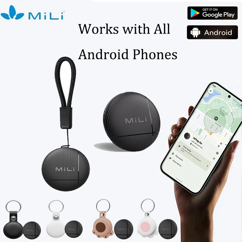 

Новый умный трекер Mili Mitag Go подходит для Android и Apple System Finder и локатор для предотвращения потерь авиационных меток