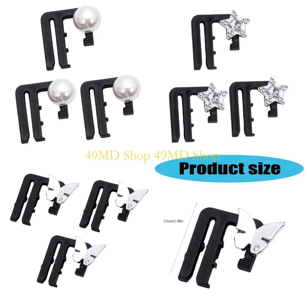 

49MD 3PCS Waist Adjuster Clip Women Jeans Pants Waist Tightener Waist Fitness Clip