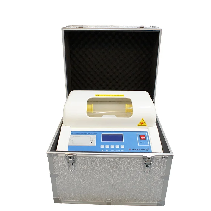 

HZJQ-1B 80kV Automatic Transformer Oil Breakdown Dielectric Strength Test Machine for Insulating Liquid