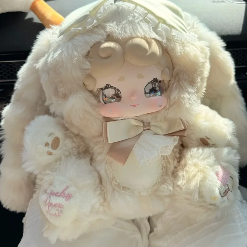 Lucky Deer Nai Sweet Tea Bunny 600% Series Плюшевая слепая коробка Kawaii Doll Mystery Box Фигурка-сюрприз Сумка Подвеска Игрушки Подарок