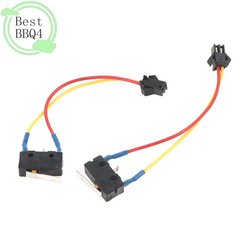 (BBQ4)5Pcs Home Appliance Parts Gas Water Heater Two-wire Micro Switch With Splinter Gas Water Heater Micro Switch