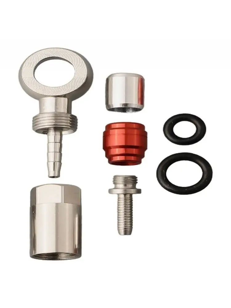 AliExpress TOOPRE For SRAM LEVEL RED HRD Bike Cable Connector Set Includes Banjo Connectors Sealing Rings and Oil Needle for Elixir