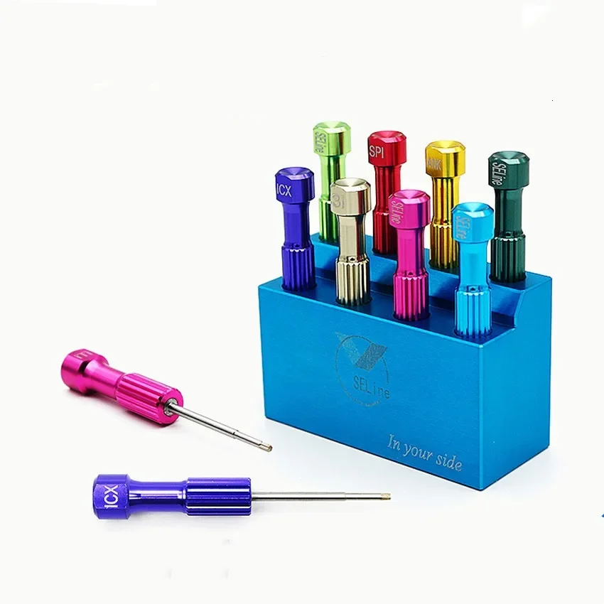 8Pcs den tal Laboratory Stainless Steel im plant Screw Driver  Tool Kit Micro Screwdriver Dentist Instrument