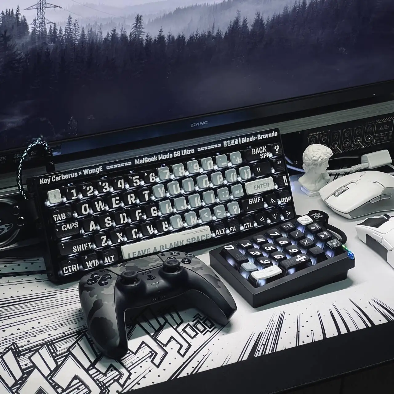 

Deceitful Words Theme Keycap Set 120Keys PBT Custom Keyboard Cap ASA Profile KeyCap for Mechanical Keyboard Accessories Gifts