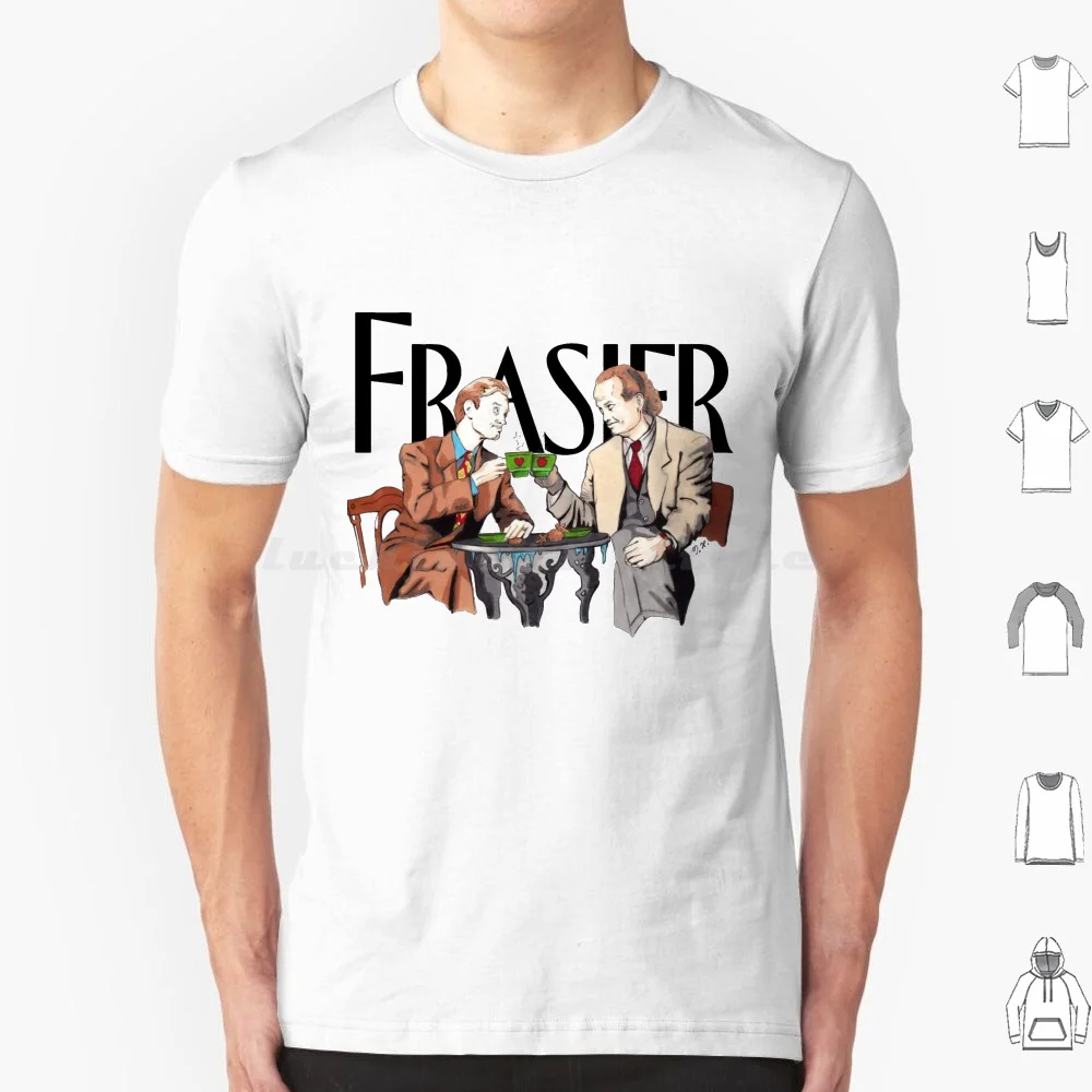 The Frasier Show T Shirt 6xl Cotton Cool Tee Frasier Tv Show Frasier Crane Primetime Seattle Kelsey Grammer Niles Crane