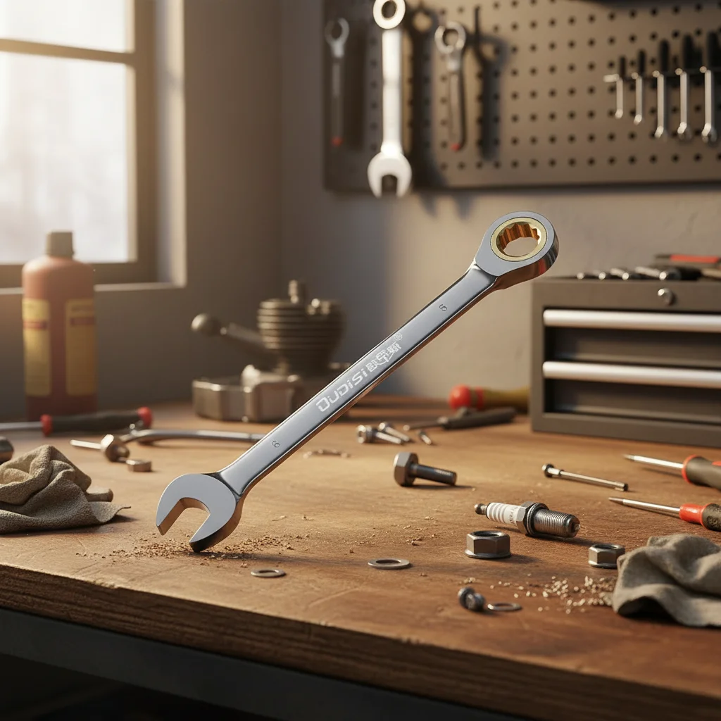Ratchet Wrench Bidirectional Quick Operation Open End And Box End Dual Use Hand Tool For Home Car Repair Tool
