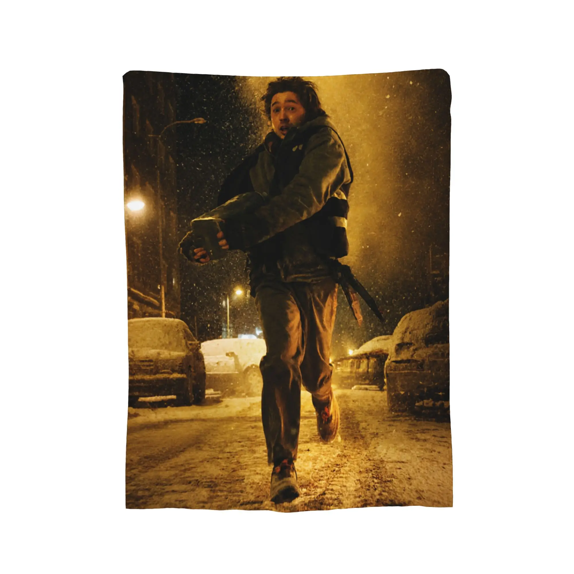 Bryan 2026 RE Movie Raccoon City Horror Movie Fleece Blankets  Funny Throw Blankets for Home Hotel Sofa  200x150cm Quilt