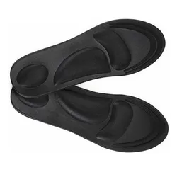 4D Flat Foot Arch Support Orthopedic Insoles For Shoes Men Women Foot Pad Insoles Breathable Sweat Non-slip Foam Sports Insoles