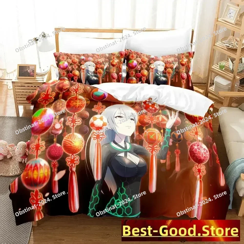 THE iDOLM@STER Cinderella Girls Starlight Stage Bedding Set Printed Bed Set With Pillowcase Bed Duvet Cover Soft Single Double