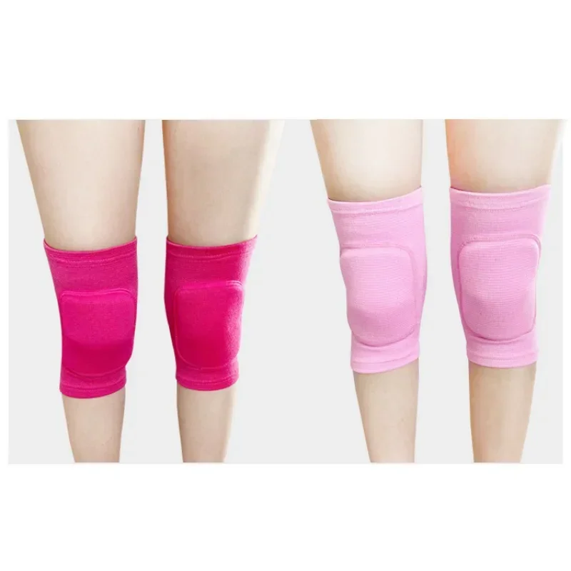 Ginocchiere a compressione sportiva protezione elastica per ginocchio supporto per ginocchiere in spugna addensata per ginocchiere da allenamento danzanti