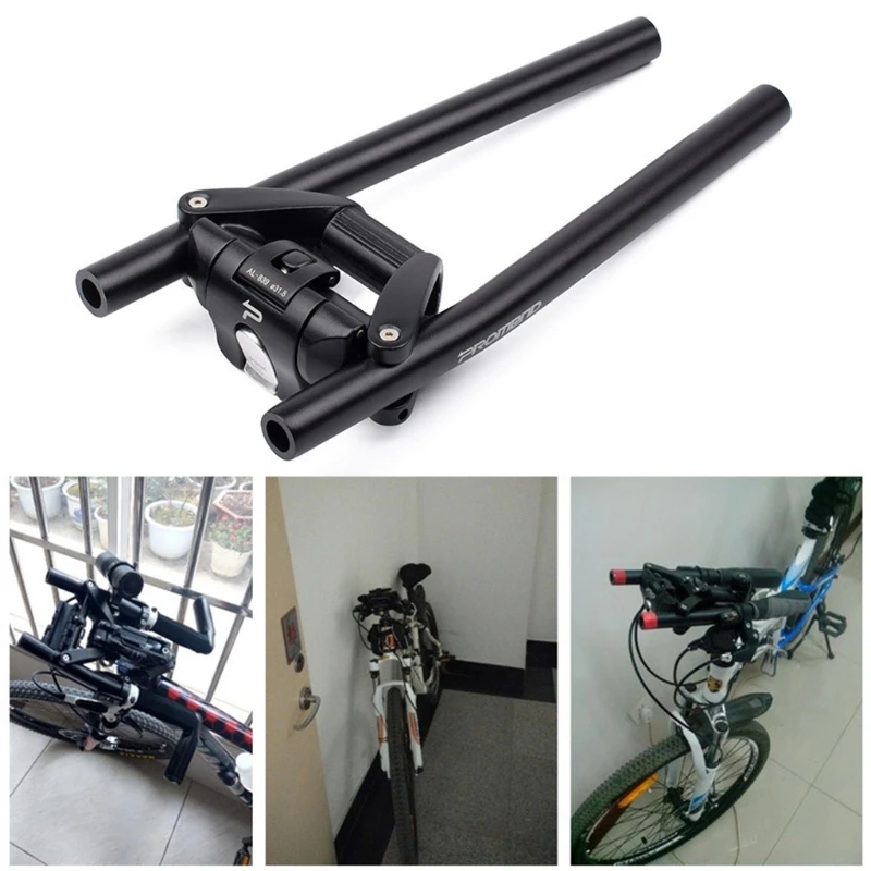 

Mountain Bike Folding Handlebar Foldable Crossbar Aluminum Alloy Cycling MTB Bar Dropshipping