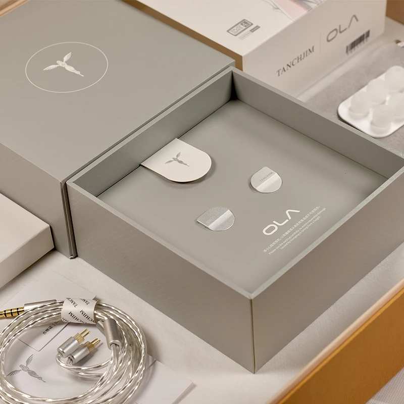 Tanchjim OLA IEM HIFI Dynamic Monitor In-Ear Earphones DMT4 Architecture Game Sports Headphones with Detachable Cable 2pin 0.78