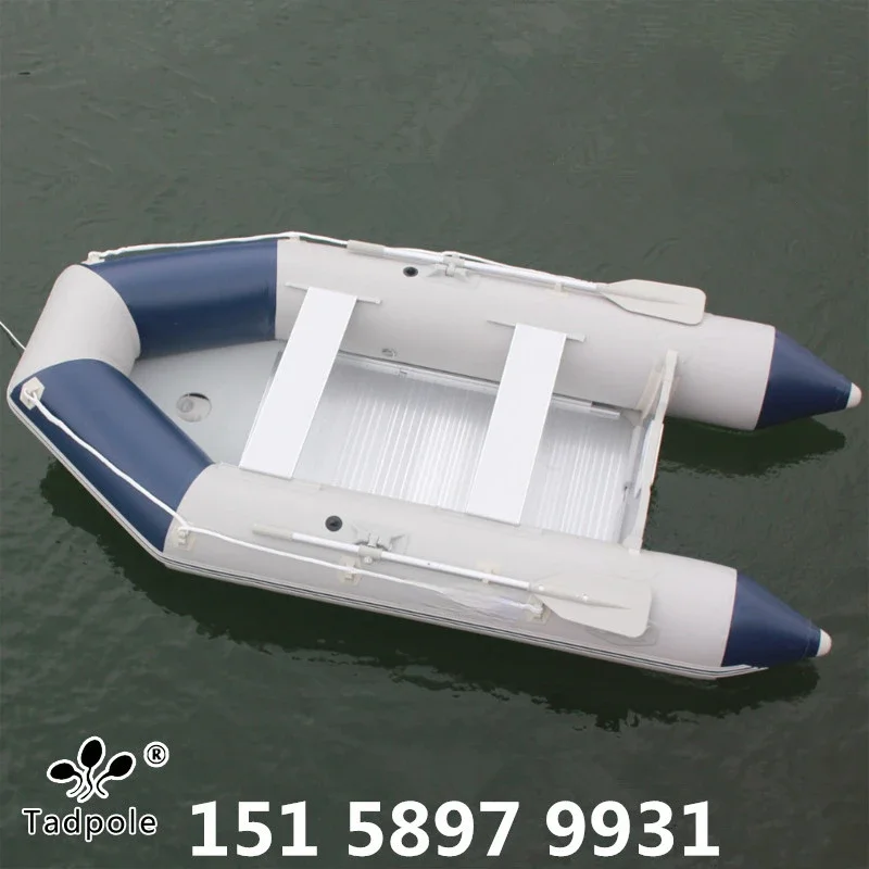 Rush boat with thickened and wear-resistant bottom, 3/4/6 person rubber boat, kayak, motorboat, rescue boat, Luya boat