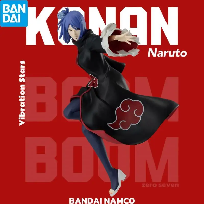 

Подлинная BANDAI NAMCO Наруто Вибрационные звезды Конан ПВХ Фигурка Коллекционная фигурка игрушки Превосходное мастерство на складе Модель в подарок