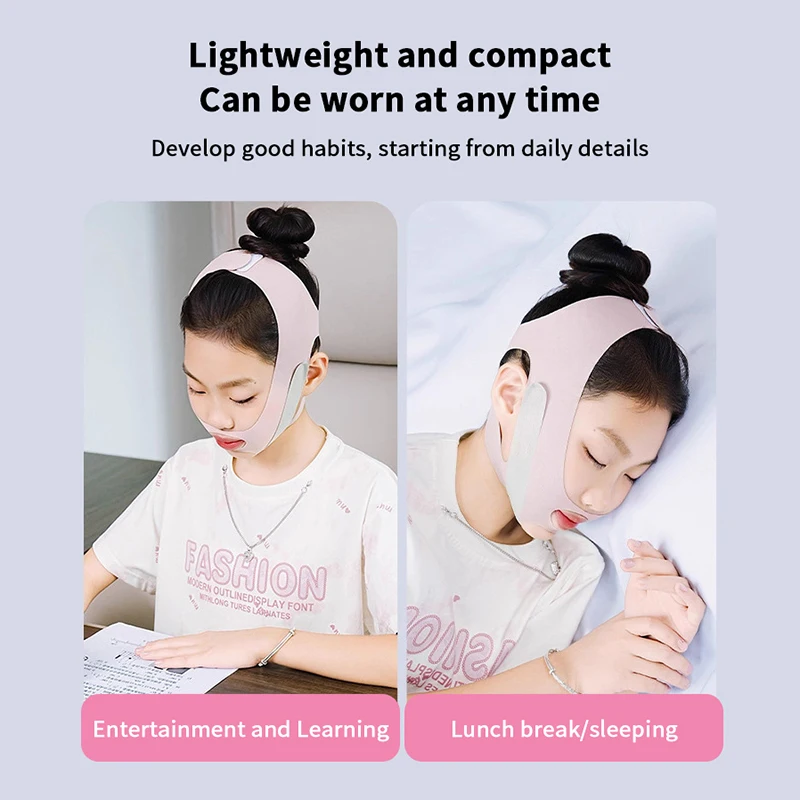Anti Snoring Belt Open Mouth Breathing Correction Chin Strap Mouth Guard Gifts For Women Men Better Breath Health Assisted Sleep