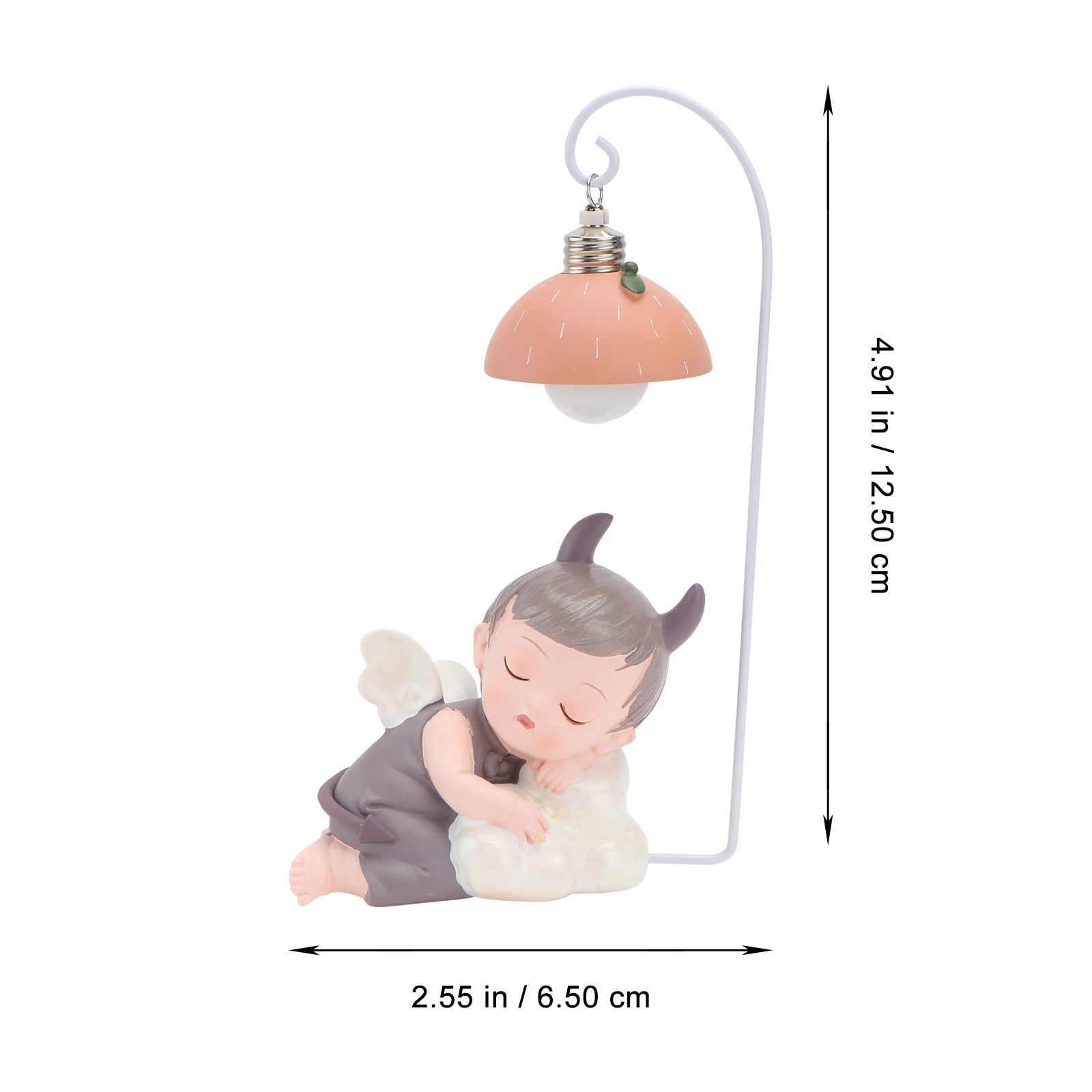 

1Pcs Resin Decorative Night Lamp Lovely Wedding Ornament Home Table Lamp Adornment Cartoon Night Light Lovely Adornment