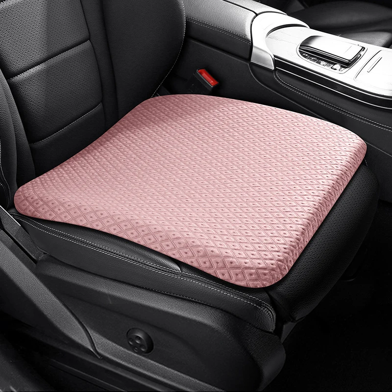 45x45 سنتيمتر الذاكرة القطن وسادة مقعد السيارة الصيف الجليد بارد سيارة وسادة حصيرة عدم الانزلاق تنفس كرسي مكتب المنزل وسادة