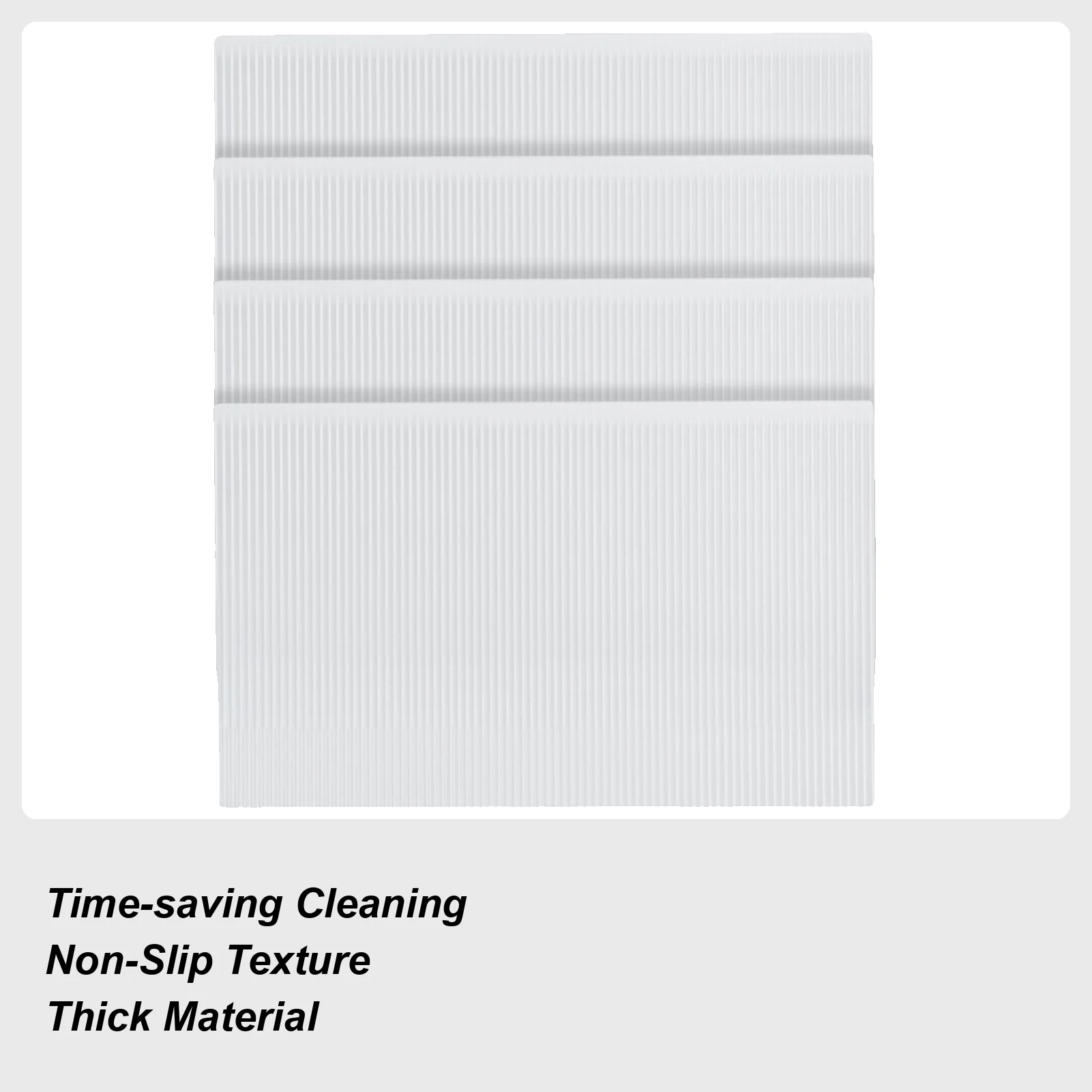 

Подставки для холодильника, 4 шт., полосатый вкладыш для холодильника, нескользящие коврики для холодильника для кухонного шкафа, дома, квартиры, ящик, полка для шкафа