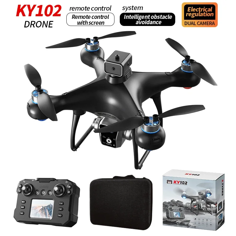 2024 New KY102 MAX Drone Professional brushless 8k Camera Four-Axis Aerial Photography with Screen Remote Control 5G WIFI GPS