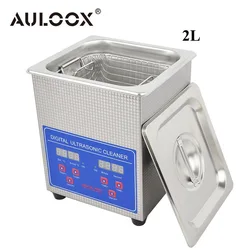 Ultrasonic Bath 2L Digital Ultrasonic Glasses Jewelry Cleaner 60W Ultrasound Washing Cleaning Machine for Watches Denture Teeth