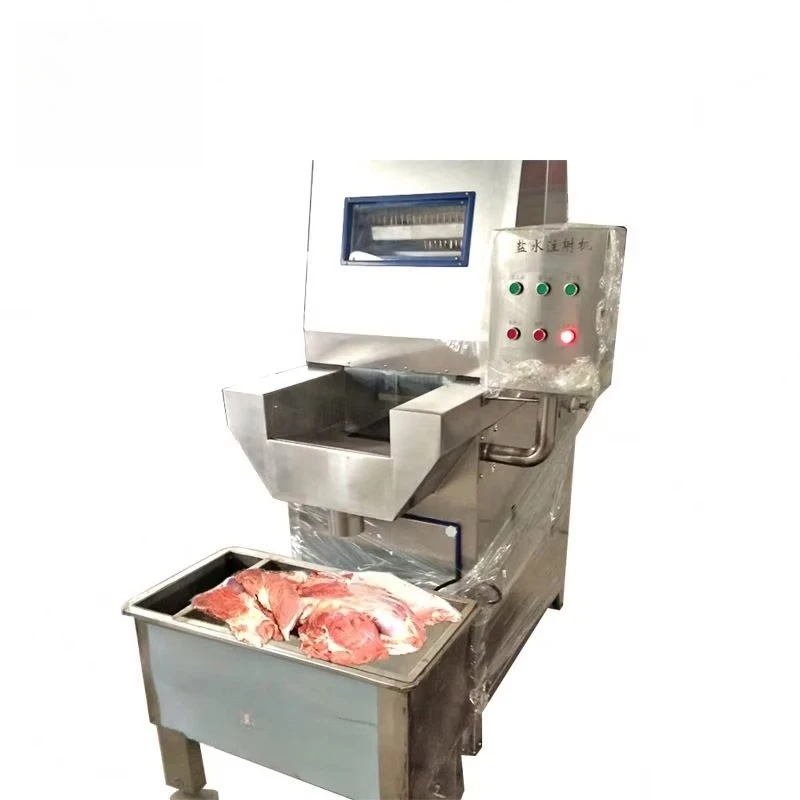 Customized Commercial Saline Injector Durable for Fish Chicken Food Grade Uniform Injection Meat Processing Machine Top Selling