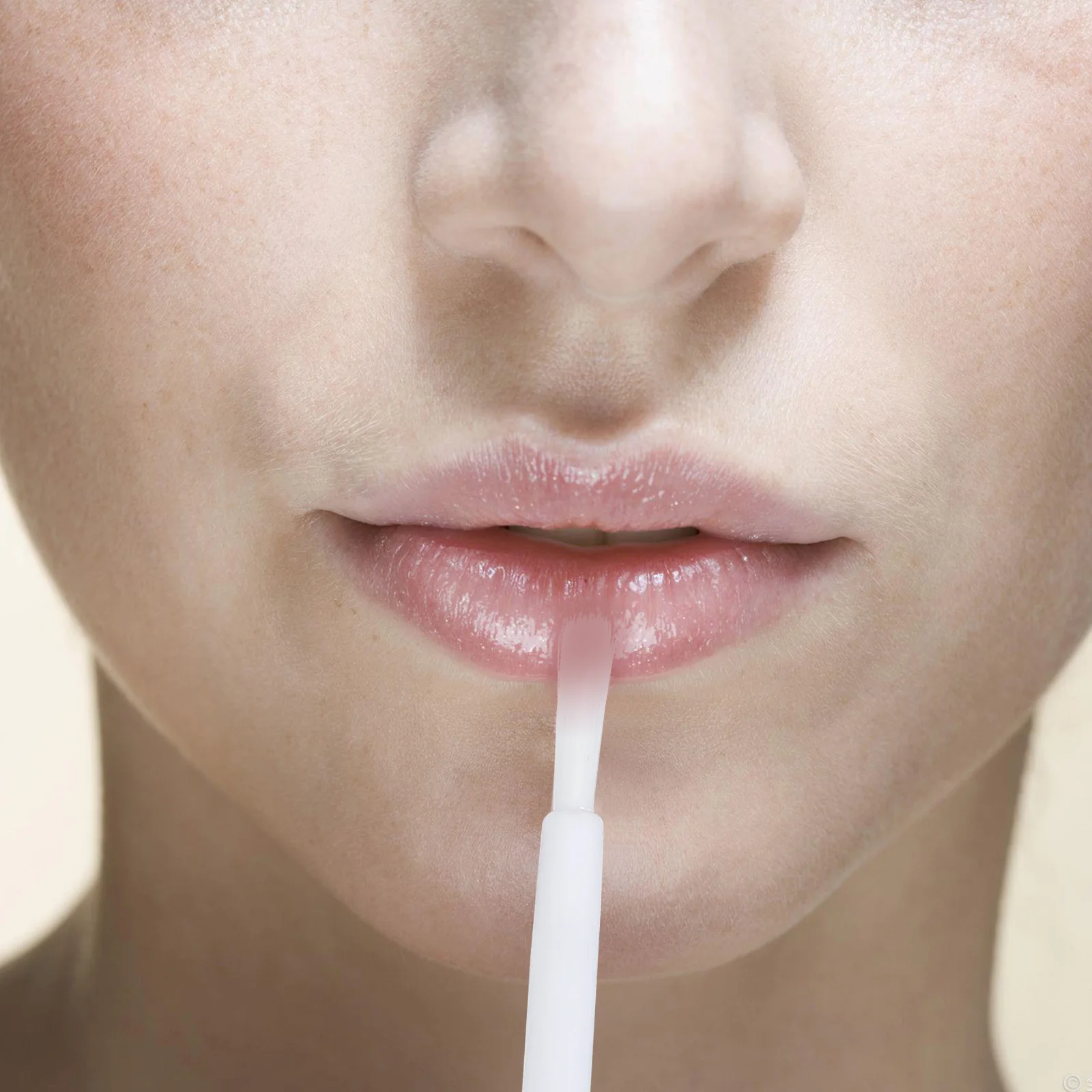 100 قطعة فرشاة الشفاه النايلون المتاح ماكياج اكسسوارات السلس أحمر الشفاه لمعان قضيب أدوات ماكياج للمنزل صالون السفر
