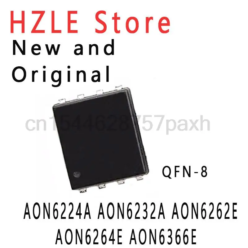 5piece New and Original AON6380 AON6382 AON6384 AON6930 AON6962 AON6224A AON6232A AON6262E AON6264E AON6366E QFN-8 RONNY IC