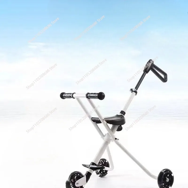 for Customized  3/5 Wheel Lightweight One-Click Folding Travel Pram for 1-5 Years Old Outdoor Use 1pcs