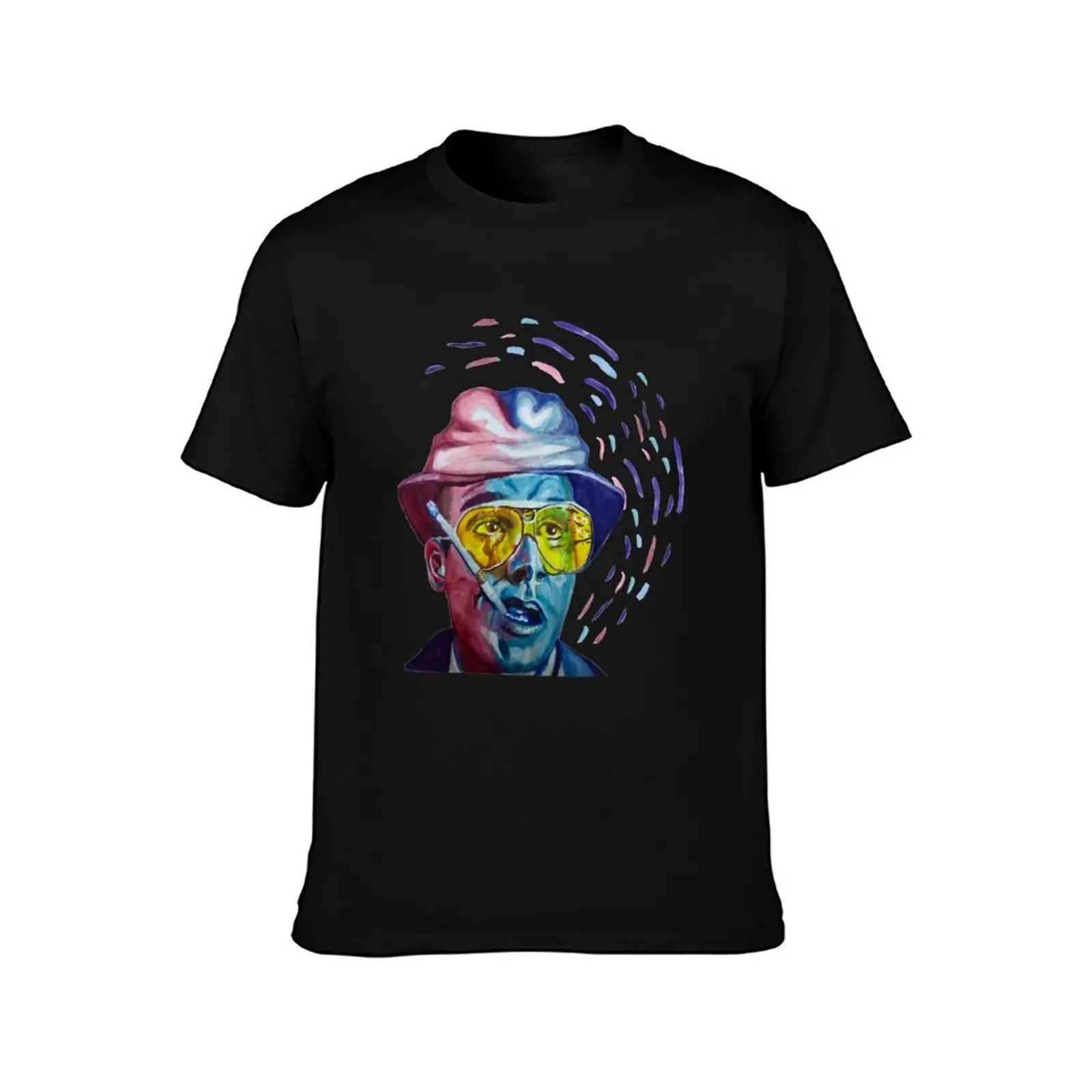 Fear and Loathing T-Shirt Summer Casual Cotton Tee Oversized Streetwear Tops Vintage Graphic Print Loose Fit Short Sleeve
