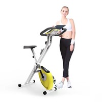 2025 Folding Magnetic Body Fit Indoor Fitness Crosstrainer - Elliptic Recumbent Exercise Bike for Low-Impact Workouts