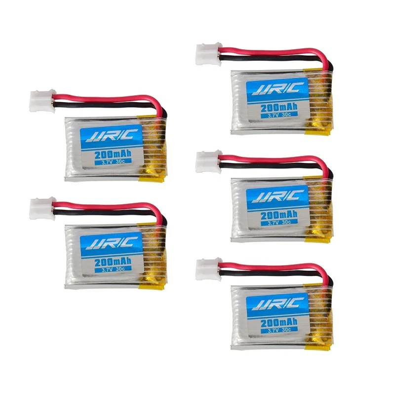 3.7V 200Mah 30C LIPO แบตเตอรี่สำหรับ JJRC H36 H36F E010 E010C E011 E013 NH010โดรน RC Mini Drone อะไหล่อะไหล่