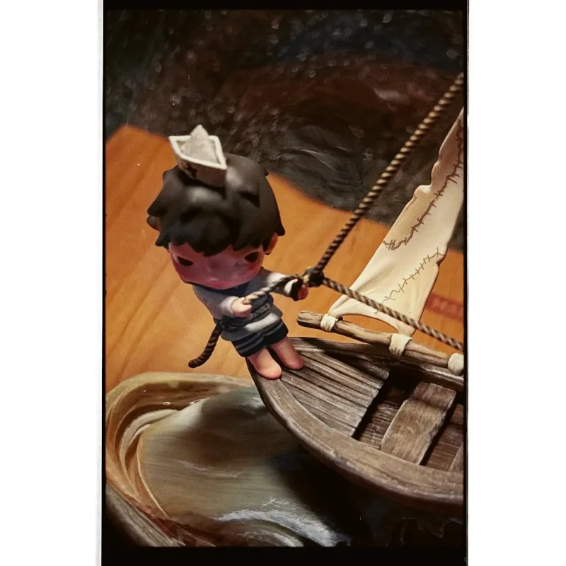 

PopMart Hirono Living Wild The Song of Sea Series Message Bottle Aromatherapy Cape Lighthouse Home Original Pop Mart Gift