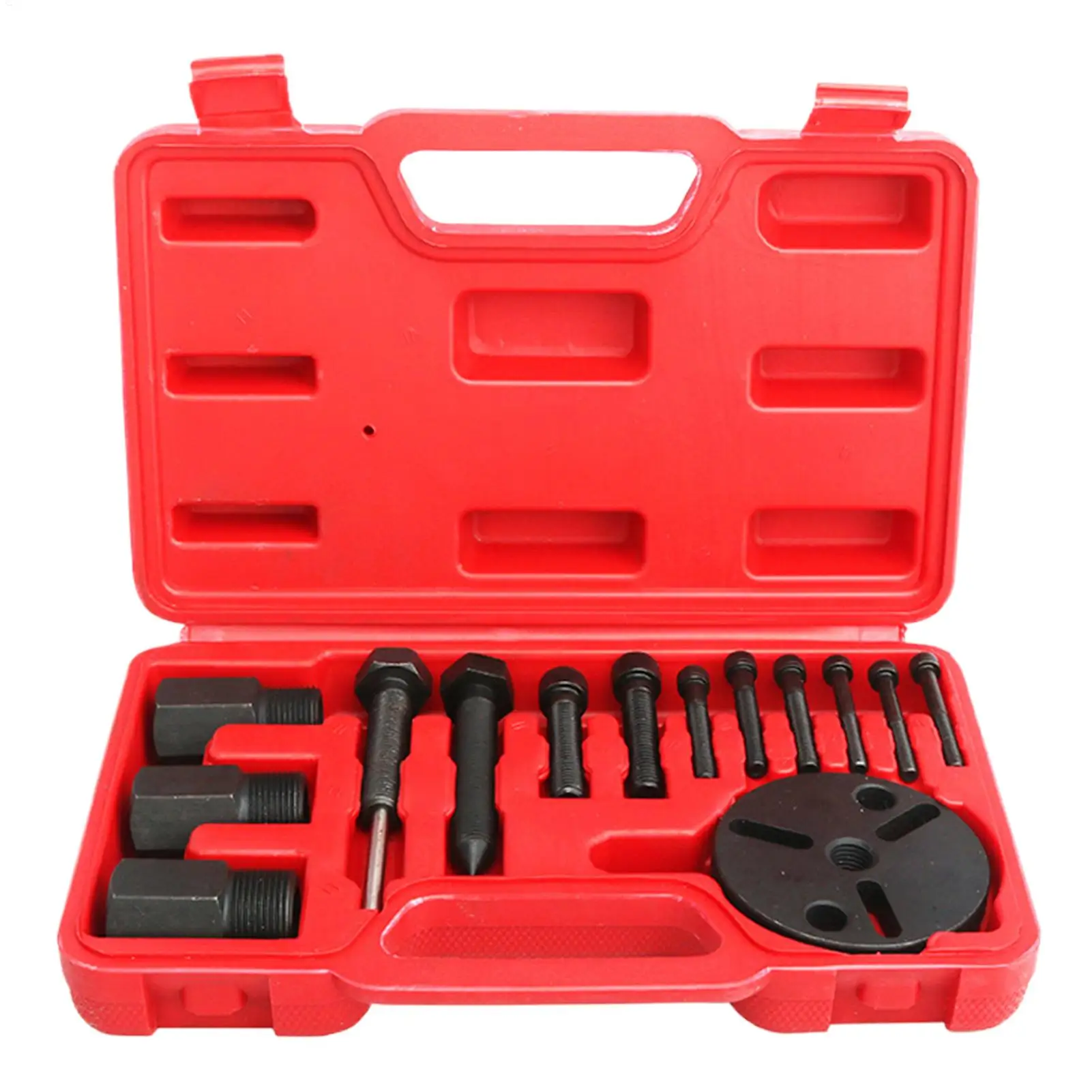 

AC Compressor Clutch Tool Kit Car Air Conditioning Installation Kit AC Clutch Repair Tool for Garage Workshop Outdoor Mechanics