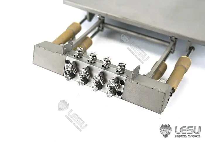 1/14 LKW-Spielzeugmodell Hydraulische Metall-Ladeflächenklappe für Tamiya Container DIY Modifiziertes Auto LESU – Detail 4