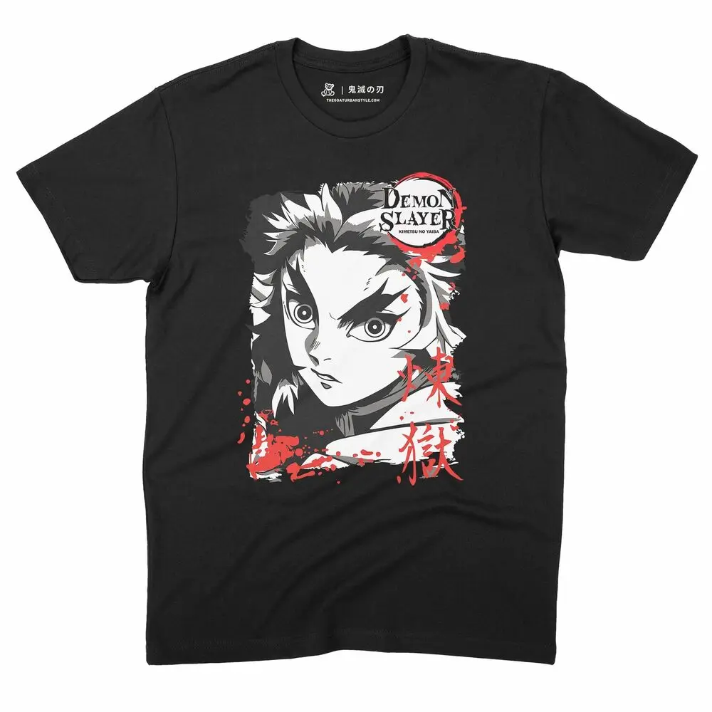 Kyojuro Rengoku Slayer's Fiery Demon Tee - Demon Slayer Anime T-Shirt|DEMONS012