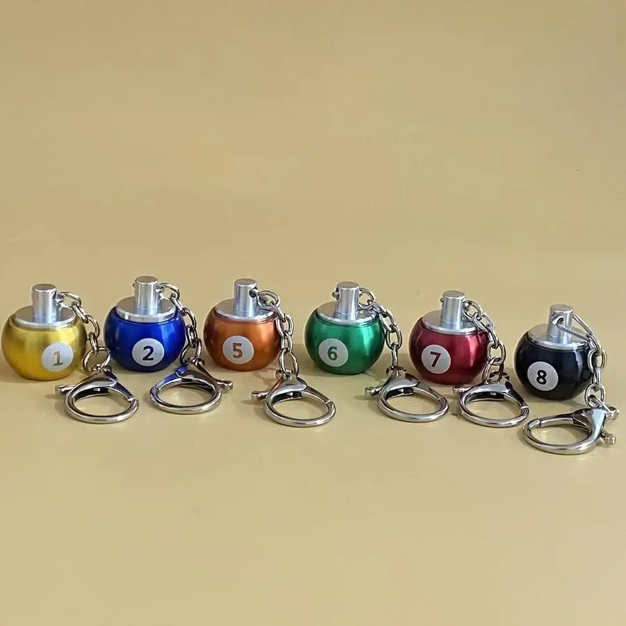 1/5/10/20/50/100pcs Mini Style Keychain Charm, Backpack Charm, Aluminum Alloy Metal Sealed Charm Small Box Funny Positive Mini I