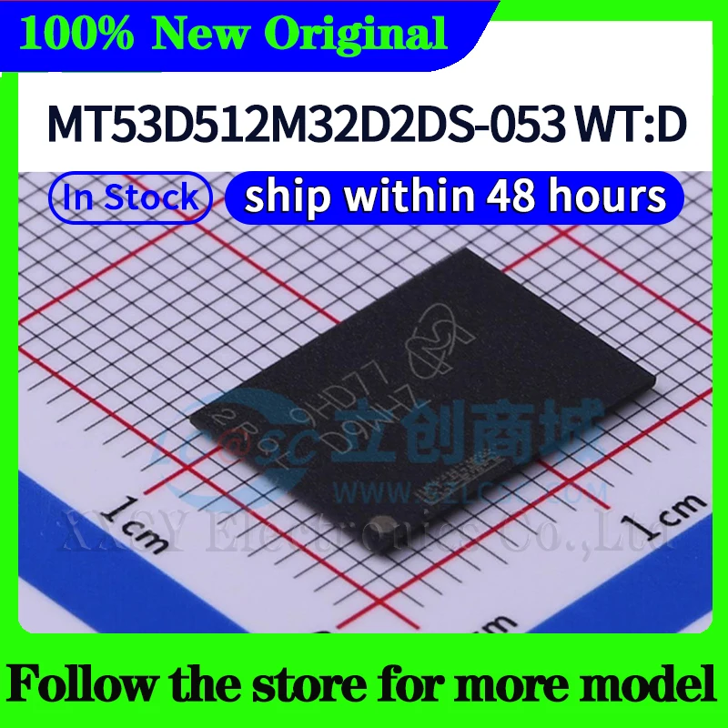MT53D512M32D2DS-053 WT:D   High quality New