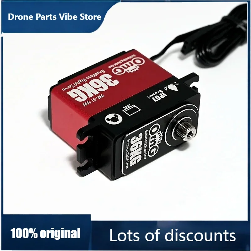 

FyOriginal OMG -36BF 36kg High Torque Brushless Digital Servo Metal Gear Anti-foaming High Pressure Servo