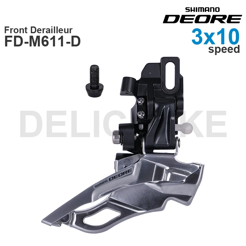 SHIMANO DEORE M6000 2x10 3x10 Speed  Front Derailleur FD-M611-B FD-M611-D FD-M6025-H FD-M6025-L FC-M6000-H Original parts