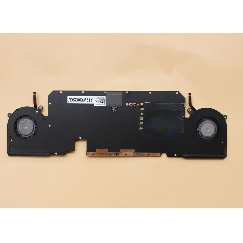 H For DELL 2-in-1 XPS 13 7390 Fan Radiator Module 0VDFK8 VDFK8